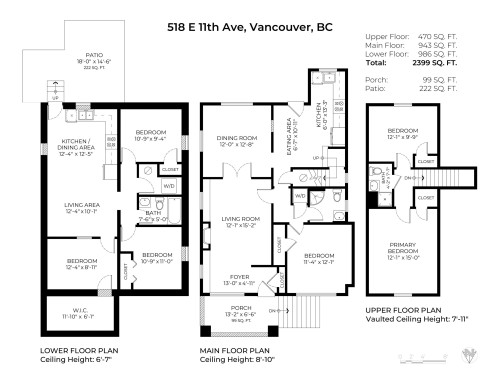 518 11Th Avenue E, Vancouver, BC 