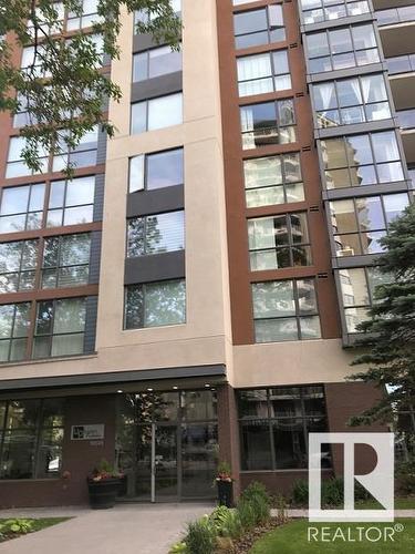 1503 10046 117 Street, Edmonton, AB - Outdoor With Balcony With Facade