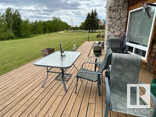 65060 Twp Rd 620, Rural Woodlands County, AB - Outdoor With Deck Patio Veranda