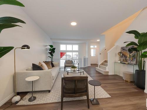 28 Nettle Crescent, St. Albert, AB - Indoor Photo Showing Living Room