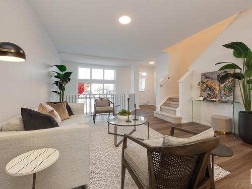 28 Nettle Crescent, St. Albert, AB - Indoor Photo Showing Living Room