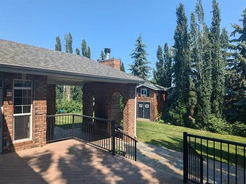 4337 49 Street, Vegreville, AB - Outdoor With Deck Patio Veranda