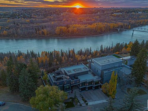 8602 Saskatchewan Drive, Edmonton, AB - Outdoor With Body Of Water With View