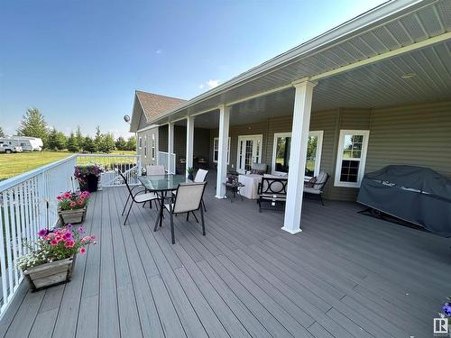 2 59327 Rge Rd 263, Rural Westlock County, AB - Outdoor With Deck Patio Veranda With Exterior