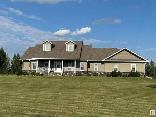 2 59327 Rge Rd 263, Rural Westlock County, AB - Outdoor With Deck Patio Veranda With Facade