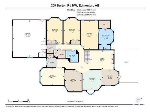 258 Burton Rd Nw, Edmonton, AB, T6R 1P3 - house for sale | Listing 