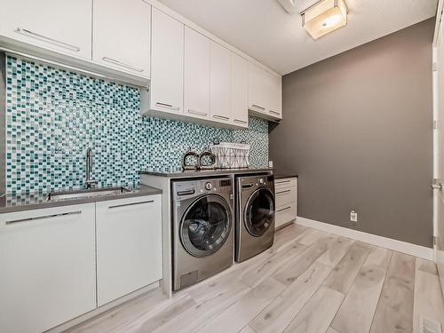 4129 Cameron Heights Point(E), Edmonton, AB - Indoor Photo Showing Laundry Room