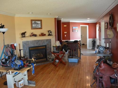 4121 Twp Rd 590, Rural Barrhead County, AB - Indoor With Fireplace