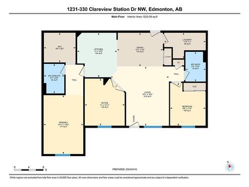 #1231 330 Clareview Station Dr Nw, Edmonton, AB 