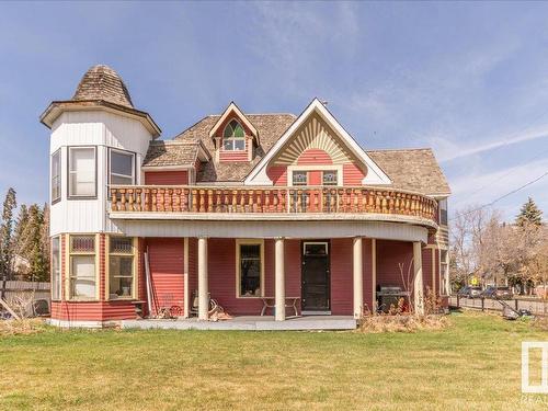 4518 51 Avenue, Leduc, AB - Outdoor With Deck Patio Veranda With Facade