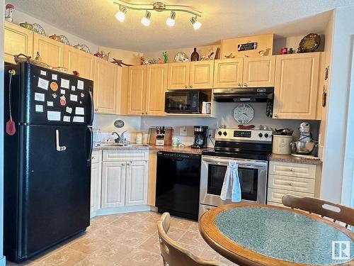 202 240 Spruce Ridge Road, Spruce Grove, AB - Indoor Photo Showing Kitchen