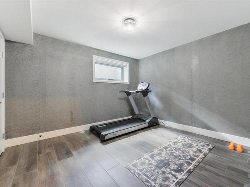 9213 97 Street, Edmonton, AB - Indoor Photo Showing Gym Room