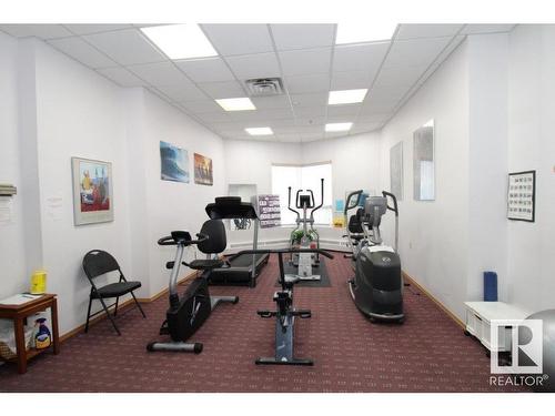 1401 12319 Jasper Avenue, Edmonton, AB - Indoor Photo Showing Gym Room