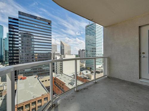 1402 10136 104 Street, Edmonton, AB - Outdoor With Balcony