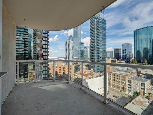 1402 10136 104 Street, Edmonton, AB - Outdoor With Balcony