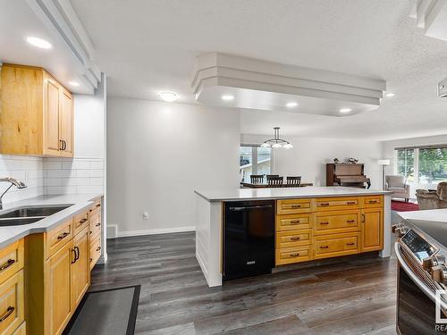 4415 46 Avenue, Bonnyville Town, AB - Indoor Photo Showing Kitchen With Double Sink