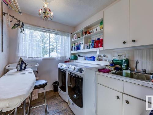 11250 50 Avenue Sw, Edmonton, AB - Indoor Photo Showing Laundry Room