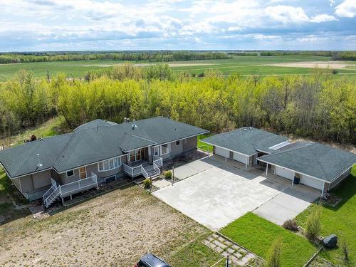 50352 Rge Rd 225, Rural Leduc County, AB - Outdoor With Deck Patio Veranda With View