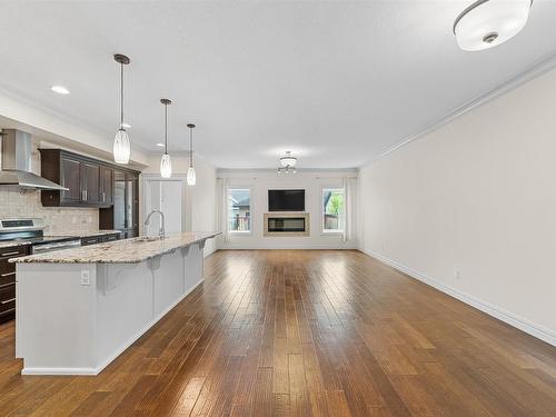 9654 83 Avenue, Edmonton, AB - Indoor Photo Showing Kitchen With Upgraded Kitchen