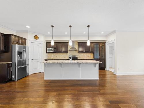 9654 83 Avenue, Edmonton, AB - Indoor Photo Showing Kitchen With Upgraded Kitchen