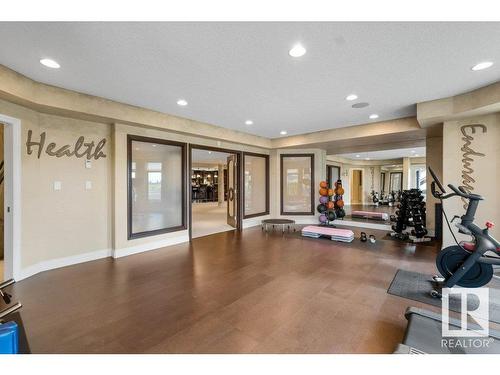 484 52304 Rge Rd 233, Rural Strathcona County, AB - Indoor Photo Showing Gym Room