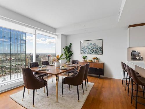 3408 10360 102 Street, Edmonton, AB - Indoor Photo Showing Dining Room