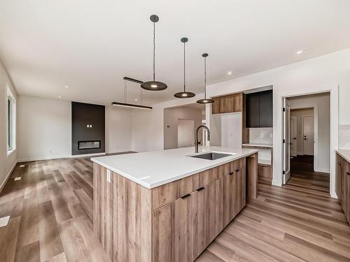 1512 Ainslie Place, Edmonton, AB - Indoor Photo Showing Kitchen With Upgraded Kitchen