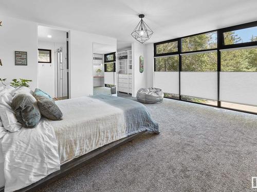 12511 Grand View Drive, Edmonton, AB - Indoor Photo Showing Bedroom