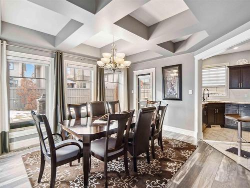 237 Ambleside Drive Sw, Edmonton, AB - Indoor Photo Showing Dining Room