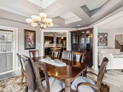 237 Ambleside Drive Sw, Edmonton, AB - Indoor Photo Showing Dining Room