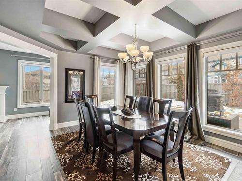 237 Ambleside Drive Sw, Edmonton, AB - Indoor Photo Showing Dining Room