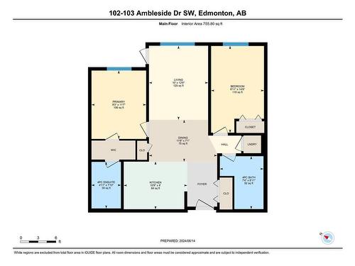 #102 103 Ambleside Drive Sw Sw, Edmonton, AB 