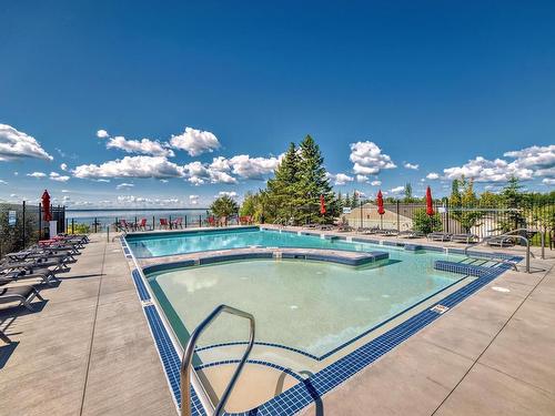 542 55101 Ste. Anne Trail, Rural Lac Ste. Anne County, AB - Outdoor With In Ground Pool With View