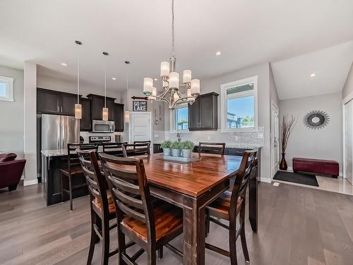 542 55101 Ste. Anne Trail, Rural Lac Ste. Anne County, AB - Indoor Photo Showing Dining Room