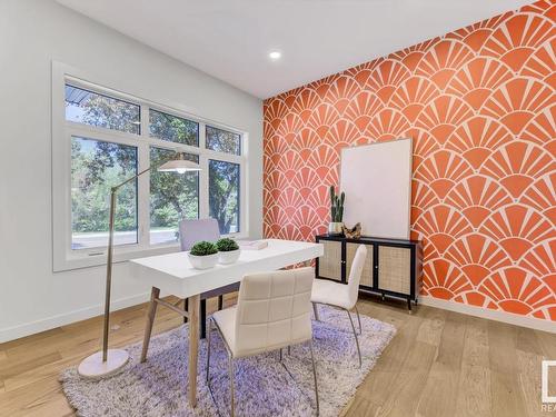 6619 123 Street Nw, Edmonton, AB - Indoor Photo Showing Dining Room