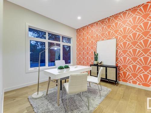 6619 123 Street Nw, Edmonton, AB - Indoor Photo Showing Dining Room