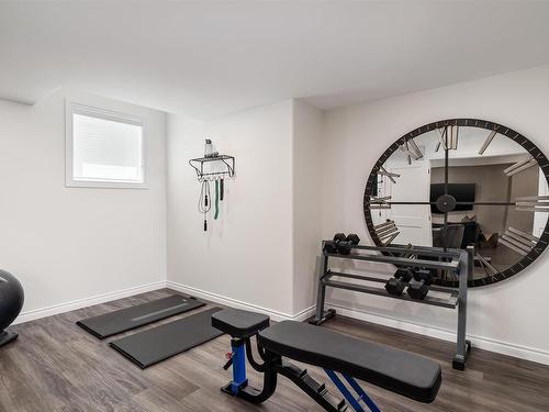 10506 131 Street, Edmonton, AB - Indoor Photo Showing Gym Room