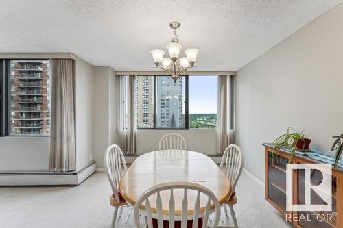 704 9921 104 Street, Edmonton, AB - Indoor Photo Showing Dining Room