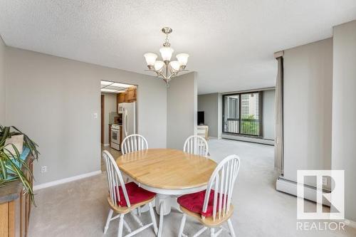 704 9921 104 Street, Edmonton, AB - Indoor Photo Showing Dining Room