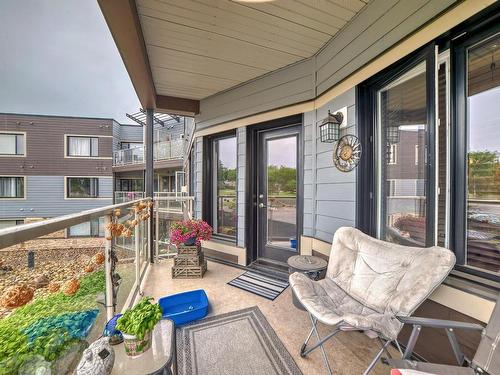 216 35 Sturgeon Road, St. Albert, AB - Outdoor With Deck Patio Veranda With Exterior