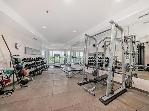 216 35 Sturgeon Road, St. Albert, AB - Indoor Photo Showing Gym Room