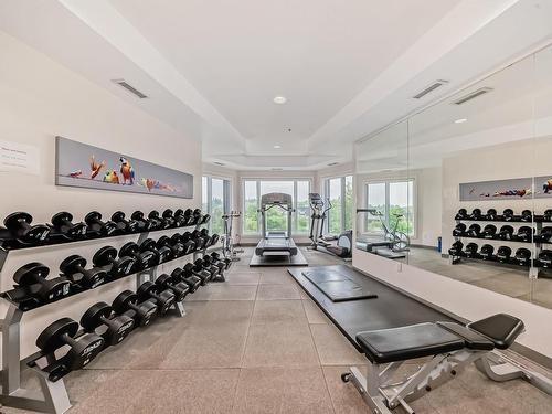 216 35 Sturgeon Road, St. Albert, AB - Indoor Photo Showing Gym Room