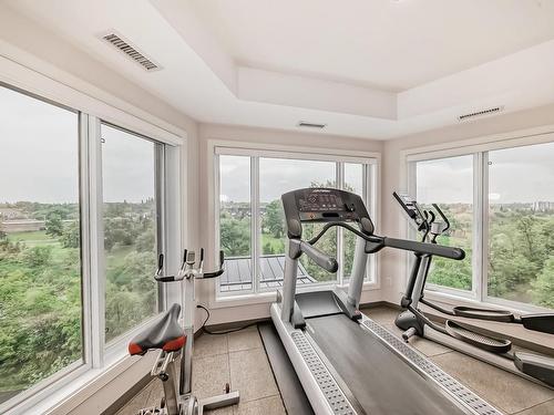 216 35 Sturgeon Road, St. Albert, AB - Indoor Photo Showing Gym Room