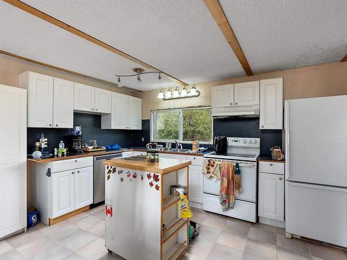 274032A Hwy 13, Rural Wetaskiwin County, AB - Indoor Photo Showing Kitchen With Double Sink