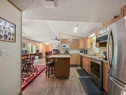 49 Neilson Dr., Rural Athabasca County, AB - Indoor Photo Showing Kitchen With Double Sink