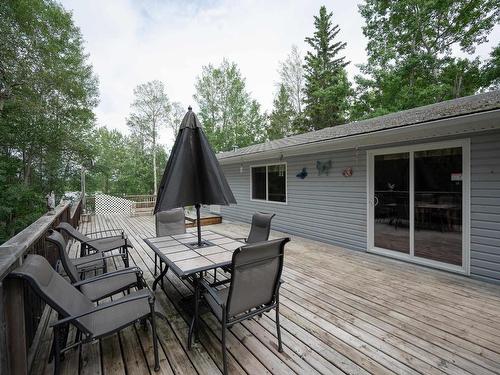 49 Neilson Dr., Rural Athabasca County, AB - Outdoor With Deck Patio Veranda With Exterior