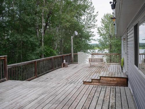 49 Neilson Dr., Rural Athabasca County, AB - Outdoor With Deck Patio Veranda With Exterior