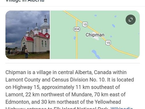 4927 50 Ave, Chipman, AB 