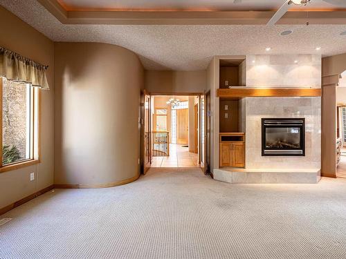 58 Kingsbury Crescent, St. Albert, AB - Indoor With Fireplace