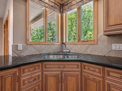 58 Kingsbury Crescent, St. Albert, AB - Indoor Photo Showing Kitchen With Double Sink